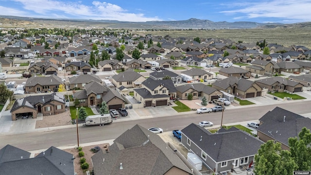 3308 Brickyard Ave, Rock Springs, WY 82901 - aerial perspective of suburban area featuring a mountainous background