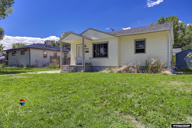 2634 Hanway Ave, Casper, WY 82604 - view of front of home with a shingled roof