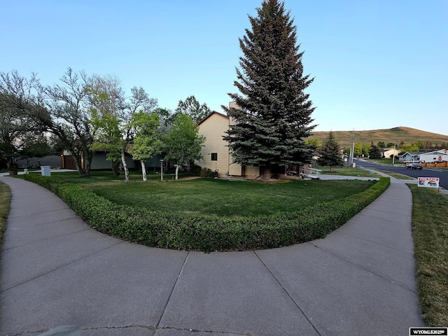 606 Herschler Ave, Evanston, WY 82930 - view of community with a yard and a mountain view