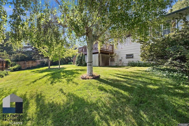 3440 E 18th St, Casper, WY 82609 - view of yard