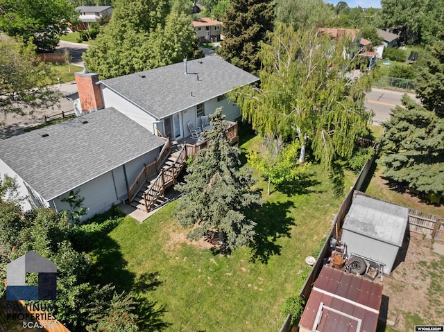 3440 E 18th St, Casper, WY 82609 - view from above of property