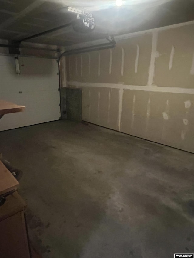 6358 Buckboard Rd, Casper, WY 82604 - view of garage