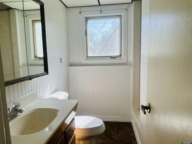 829 Belinda Dr, Riverton, WY 82520 - bathroom featuring vanity, plenty of natural light, and tub / shower combination