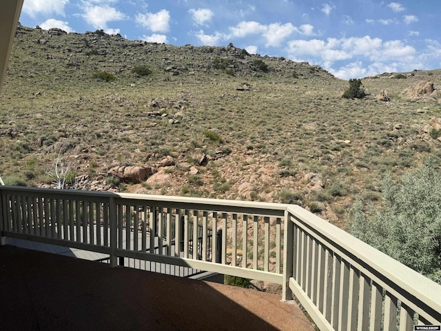 1630 Coulson Dr, Rawlins, WY 82301 - view of wooden terrace