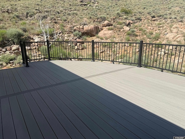 1630 Coulson Dr, Rawlins, WY 82301 - view of wooden deck
