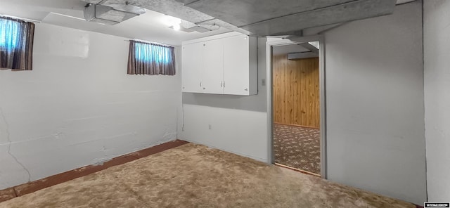 335 E 11th St, Casper, WY 82601 - finished below grade area featuring carpet floors