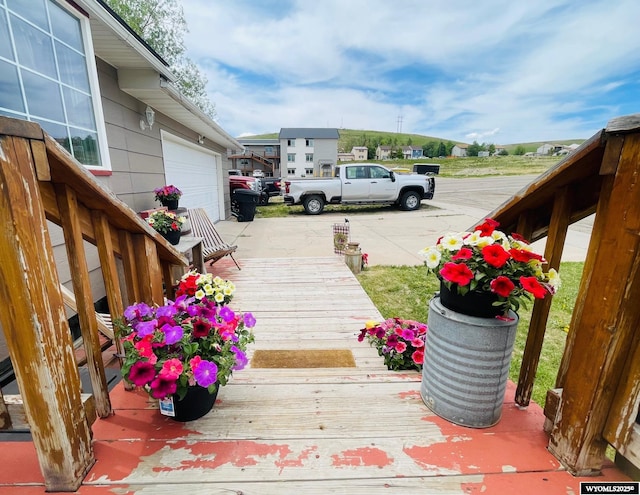 1328 Canyon Ct, Kemmerer, WY 83101 - view of wooden terrace