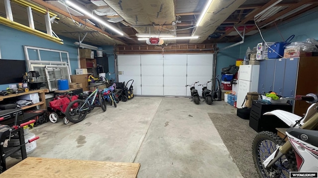 1328 Canyon Ct, Kemmerer, WY 83101 - garage with a garage door opener