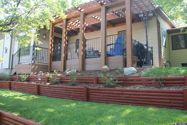 1540 Manor Dr, Casper, WY 82609 - back of house