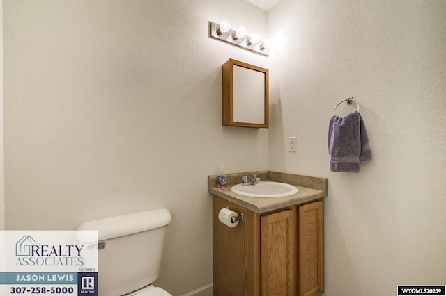 3477 Trappers Trl, Casper, WY 82604 - bathroom with vanity and toilet