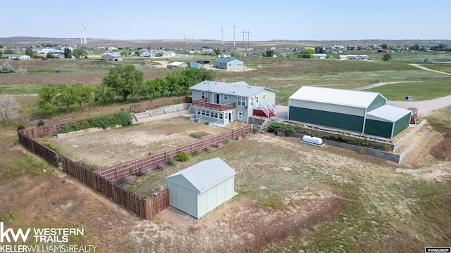 7459 Geary Dome Rd, Evansville, WY 82636 - aerial view of sparsely populated area