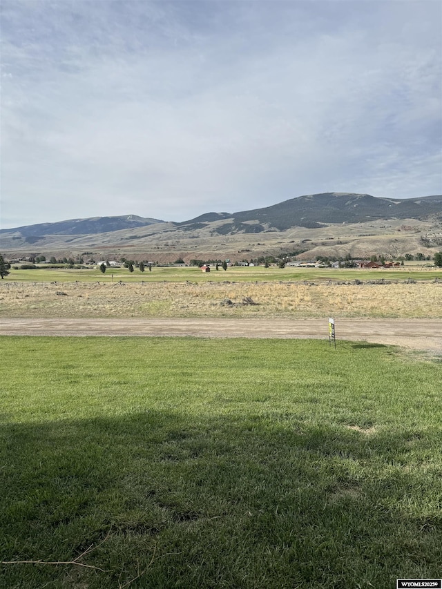 1512 Highview Dr, Dubois, WY 82513 - view of mountain background with rural landscape