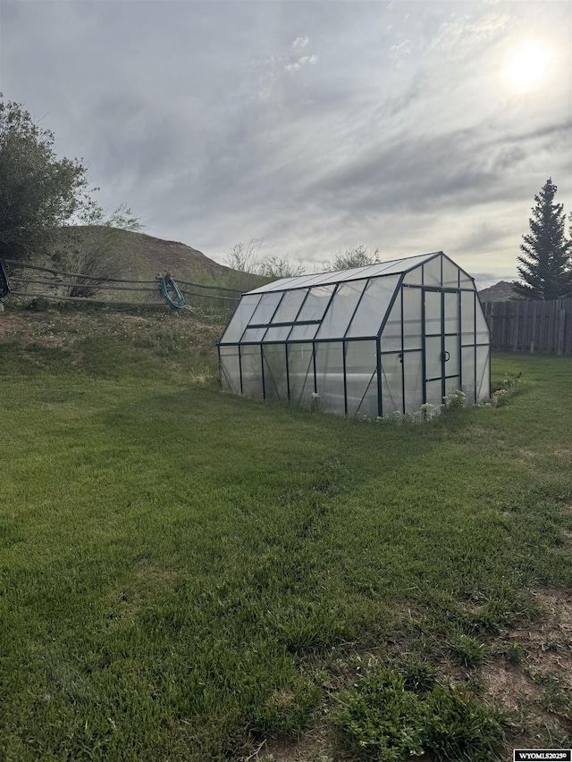 1512 Highview Dr, Dubois, WY 82513 - view of greenhouse