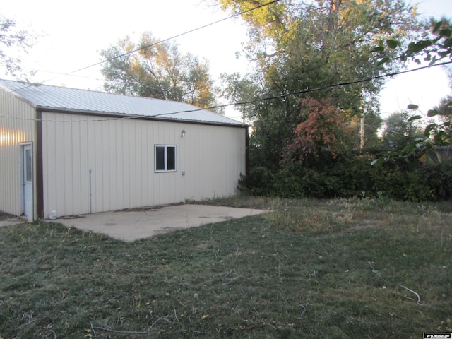 716 S 6th, Douglas, WY 82633 - view of green lawn with an outbuilding