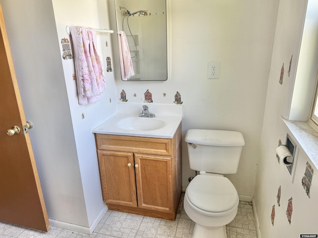 422 Beech Ave, Kemmerer, WY 83101 - bathroom featuring toilet and vanity