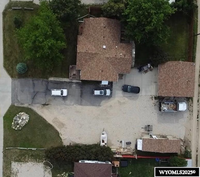 828 Fort St, Buffalo, WY 82834 - aerial view of property and surrounding area