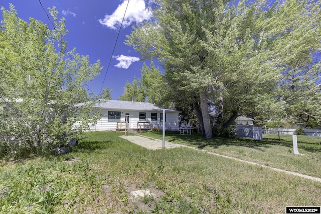 2841 E 4th St, Casper, WY 82609 - view of ranch-style home