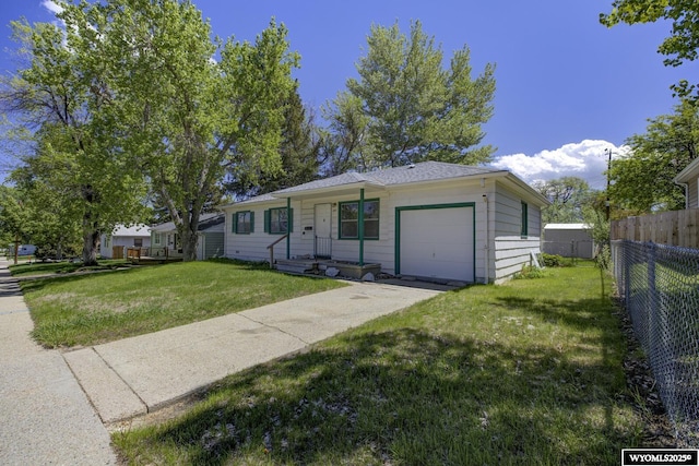 2841 E 4th St, Casper, WY 82609 - single story home featuring an attached garage and driveway