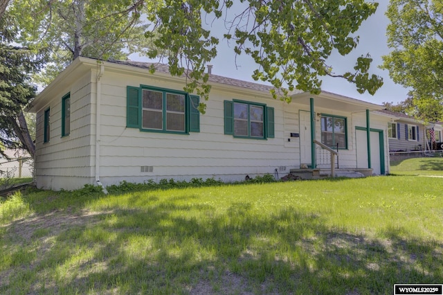 2841 E 4th St, Casper, WY 82609 - view of ranch-style house