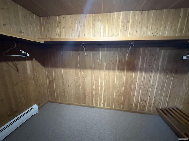 1501 N Federal Blvd, Riverton, WY 82501 - spacious closet with a baseboard radiator and carpet