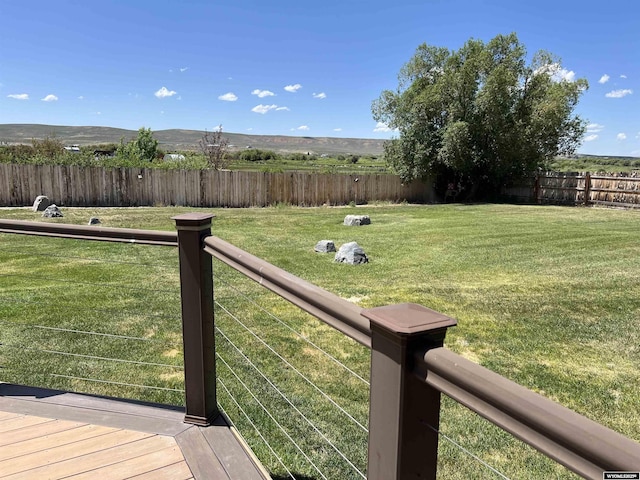 4359 Almy Rd Unit 107, Evanston, WY 82930 - view of fenced backyard