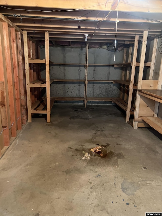 133 Shady Ln, Evanston, WY 82930 - view of unfinished basement