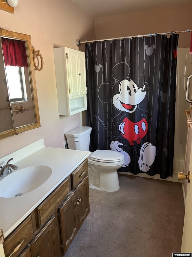 133 Shady Ln, Evanston, WY 82930 - bathroom featuring vanity and a shower with curtain