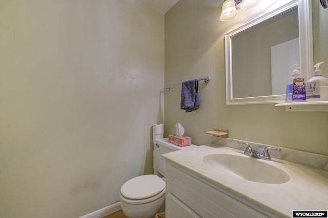 2203 W 42nd St, Casper, WY 82604 - bathroom featuring toilet and vanity