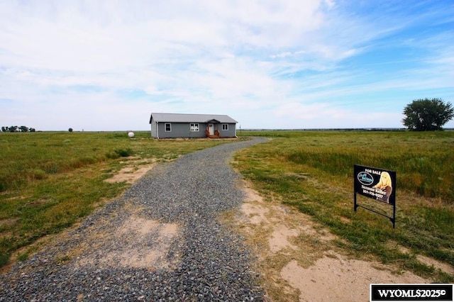 380 S-A Rd, Morrill, NE 69358 - view of dirt / gravel driveway with a view of countryside