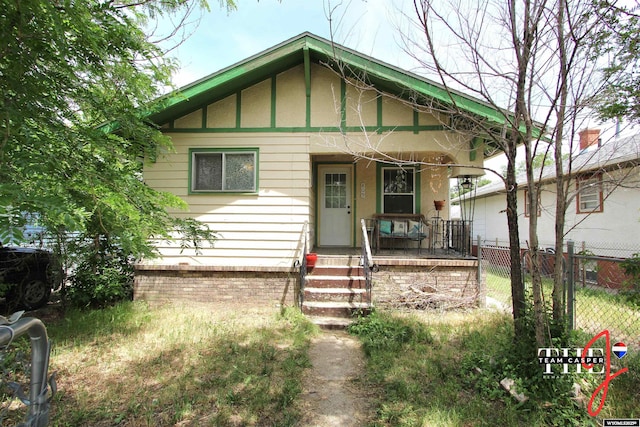 809 N Durbin, Casper, WY 82601 - view of front facade featuring covered porch
