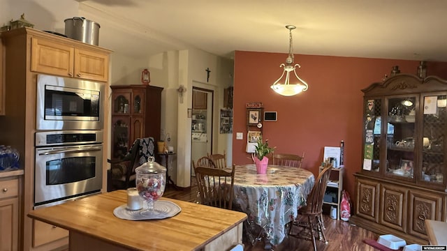 2108 Energy, Rawlins, WY 82301 - dining space featuring dark wood-style flooring
