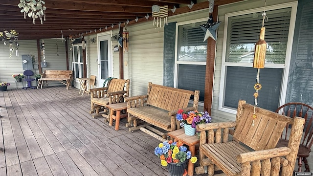 2108 Energy, Rawlins, WY 82301 - view of wooden porch