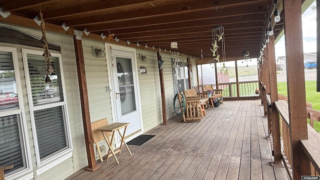 2108 Energy, Rawlins, WY 82301 - view of wooden porch