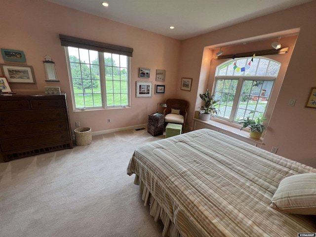 4251 Valley Grn, Riverton, WY 82501 - bedroom with carpet and recessed lighting