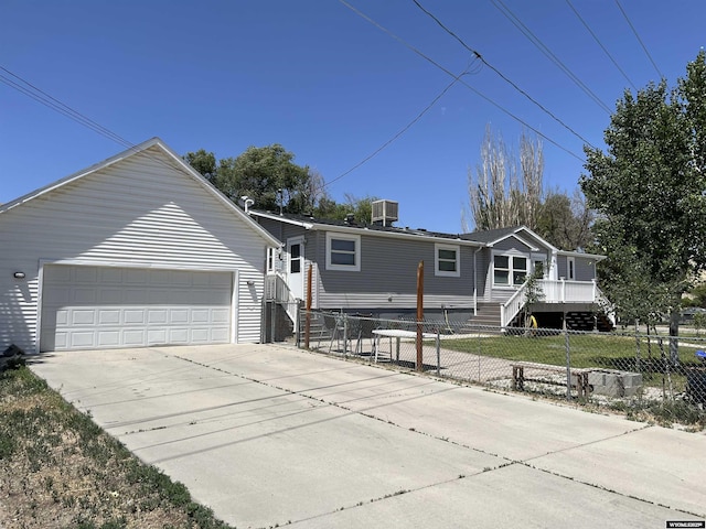 703 Randolph St, Rock Springs, WY 82901 - view of front of property featuring a garage