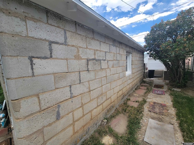 1031 Mckinley Ave, Rock Springs, WY 82901 - view of side of property with concrete block siding