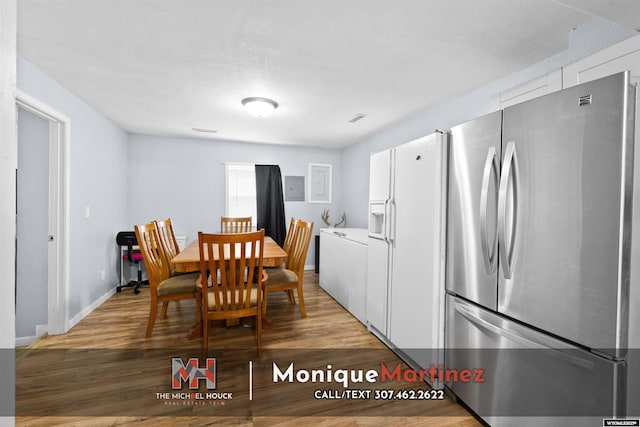 1043 Saint Mary St, Casper, WY 82601 - dining space with wood finished floors and baseboards