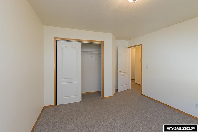 2215 Silver Creek Dr, Rock Springs, WY 82901 - unfurnished bedroom with carpet and a closet