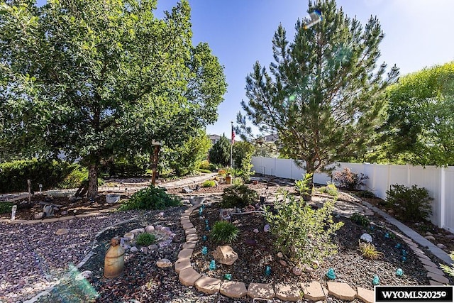 2215 Silver Creek Dr, Rock Springs, WY 82901 - view of fenced backyard