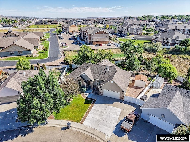 2215 Silver Creek Dr, Rock Springs, WY 82901 - aerial perspective of suburban area
