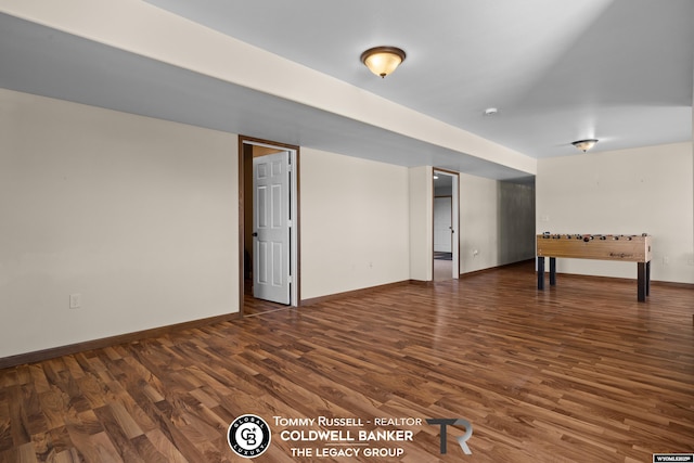 1728 James, Casper, WY 82601 - finished basement featuring baseboards and wood finished floors