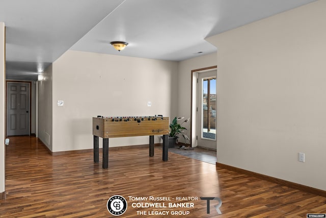 1728 James, Casper, WY 82601 - playroom with wood finished floors and baseboards