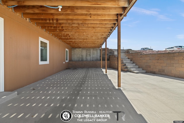 1728 James, Casper, WY 82601 - view of patio / terrace with stairs