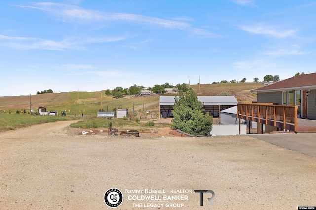 1728 James, Casper, WY 82601 - view of yard with a view of countryside