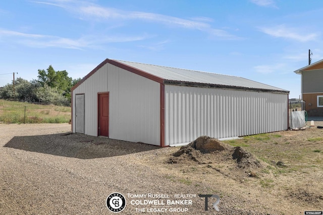 1728 James, Casper, WY 82601 - view of pole building