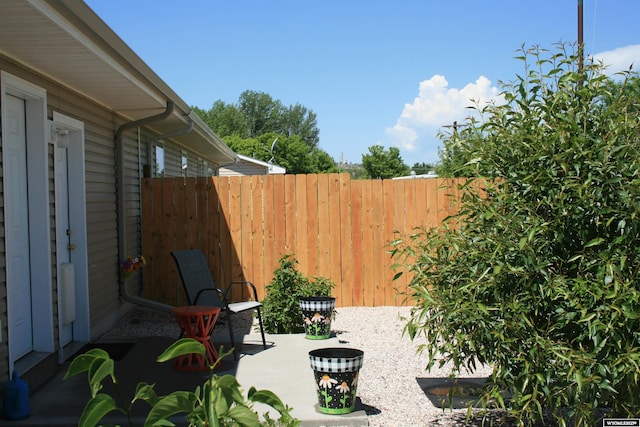 321 N Platte River Dr, Guernsey, WY 82214 - view of patio / terrace