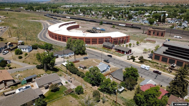 1435 Main St, Evanston, WY 82930 - bird's eye view