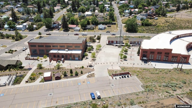 1435 Main St, Evanston, WY 82930 - aerial perspective of suburban area