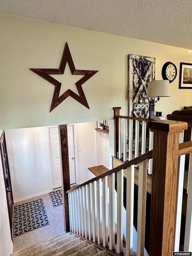 1542 Cloud Peak Dr, Worland, WY 82401 - foyer with a textured ceiling