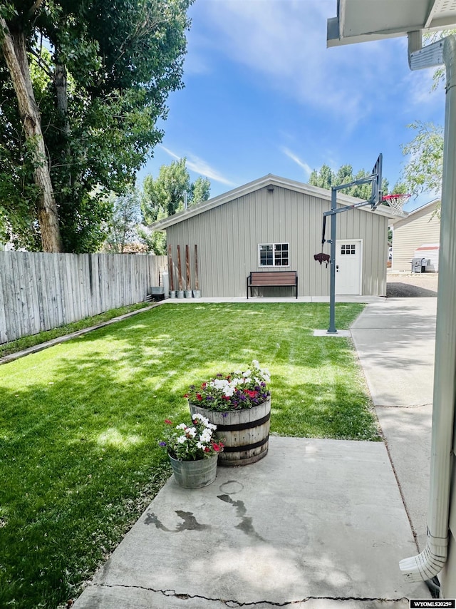 1542 Cloud Peak Dr, Worland, WY 82401 - view of yard